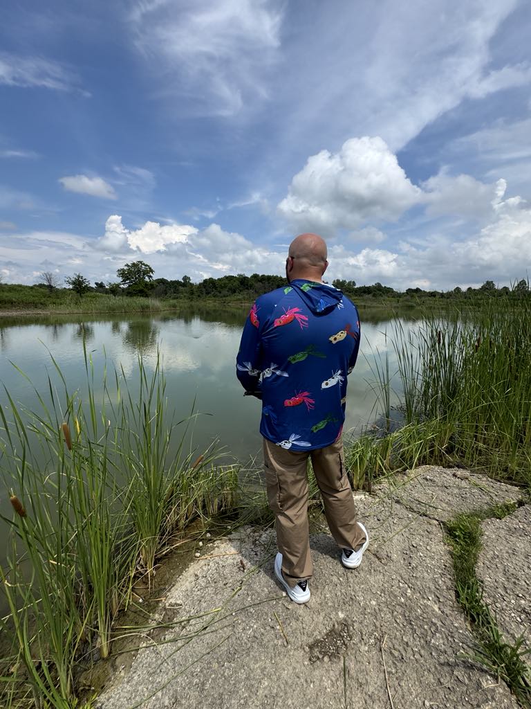 Men's Tactical Frog Hooded Fishing Shirt