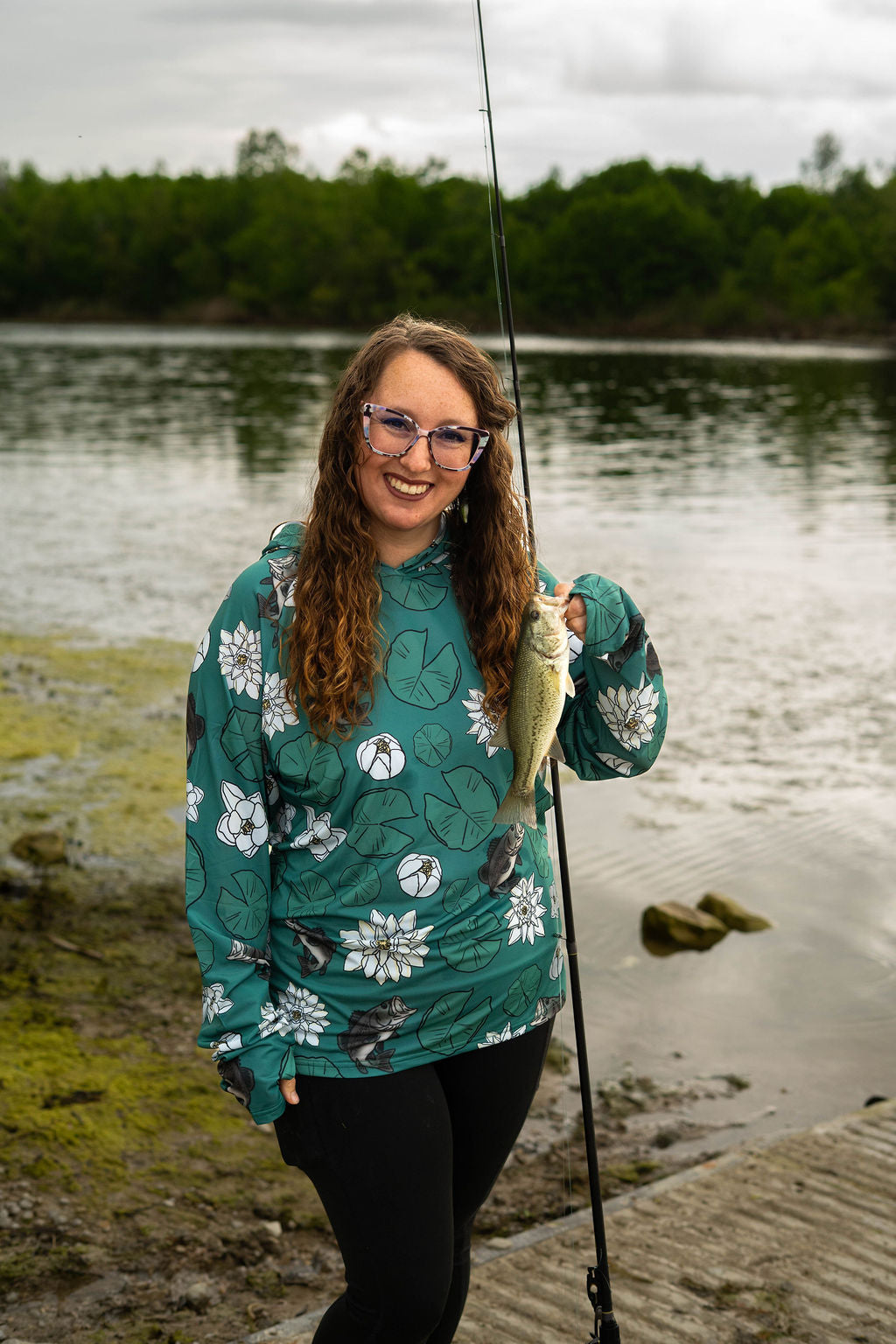 Lillypad Hooded Fishing Shirt