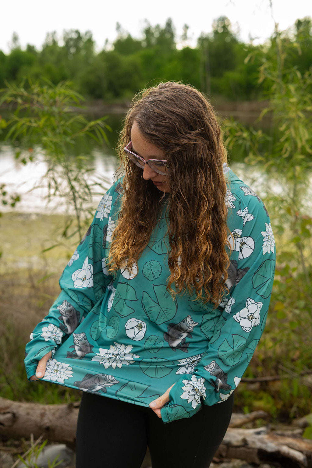 Lillypad Hooded Fishing Shirt