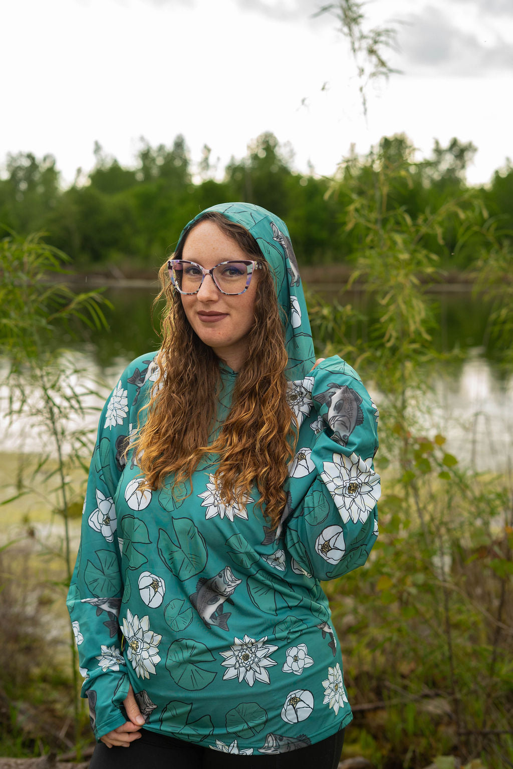 Lillypad Hooded Fishing Shirt