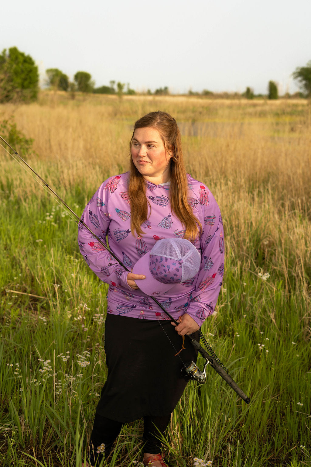 Jigs Hooded Fishing Shirt