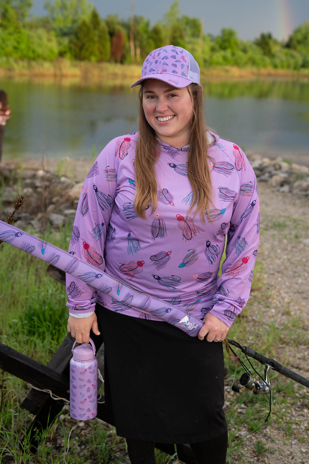 Jigs Hooded Fishing Shirt