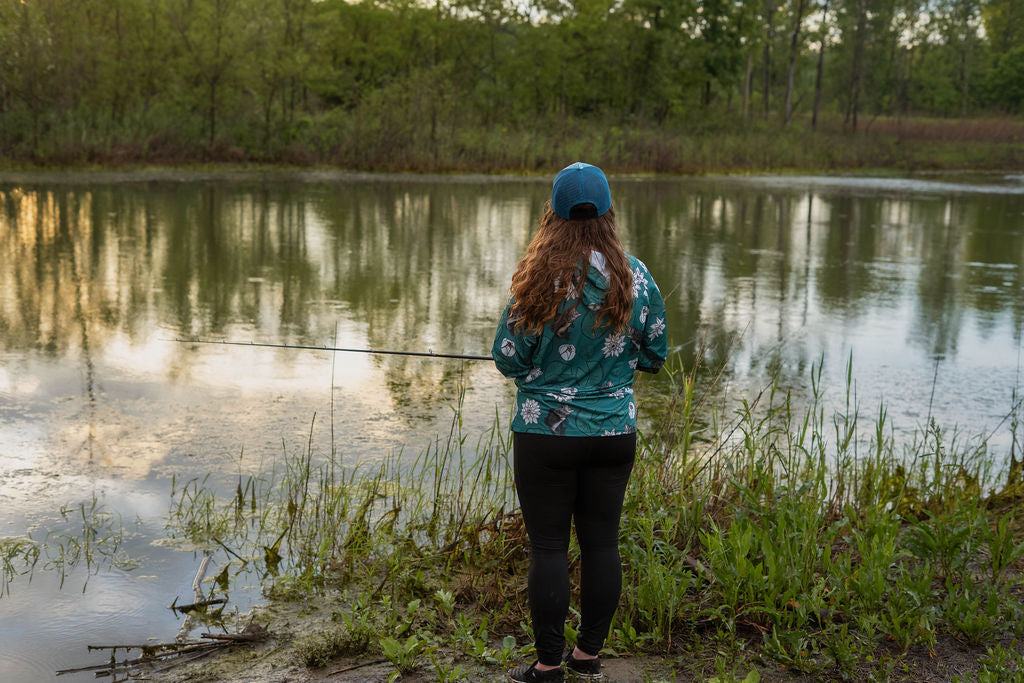 Lillypad Hooded Fishing Shirt