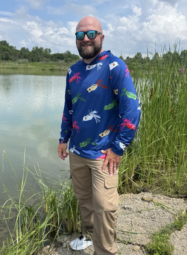 Men's Tactical Frog Hooded Fishing Shirt