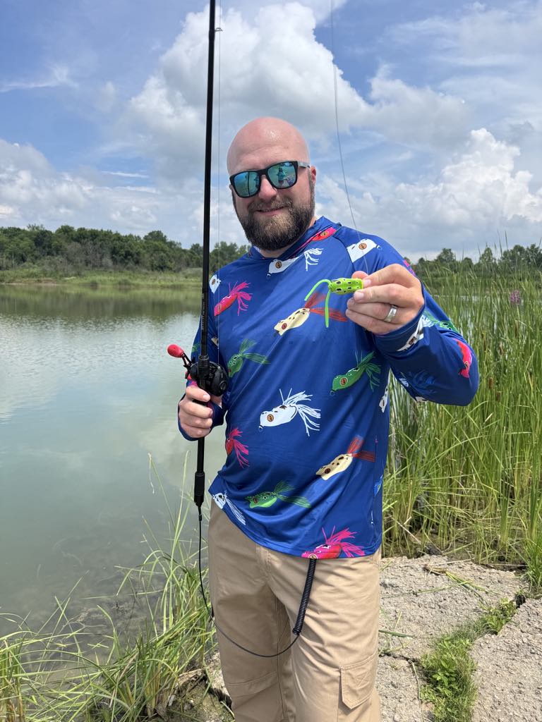 Men's Tactical Frog Hooded Fishing Shirt