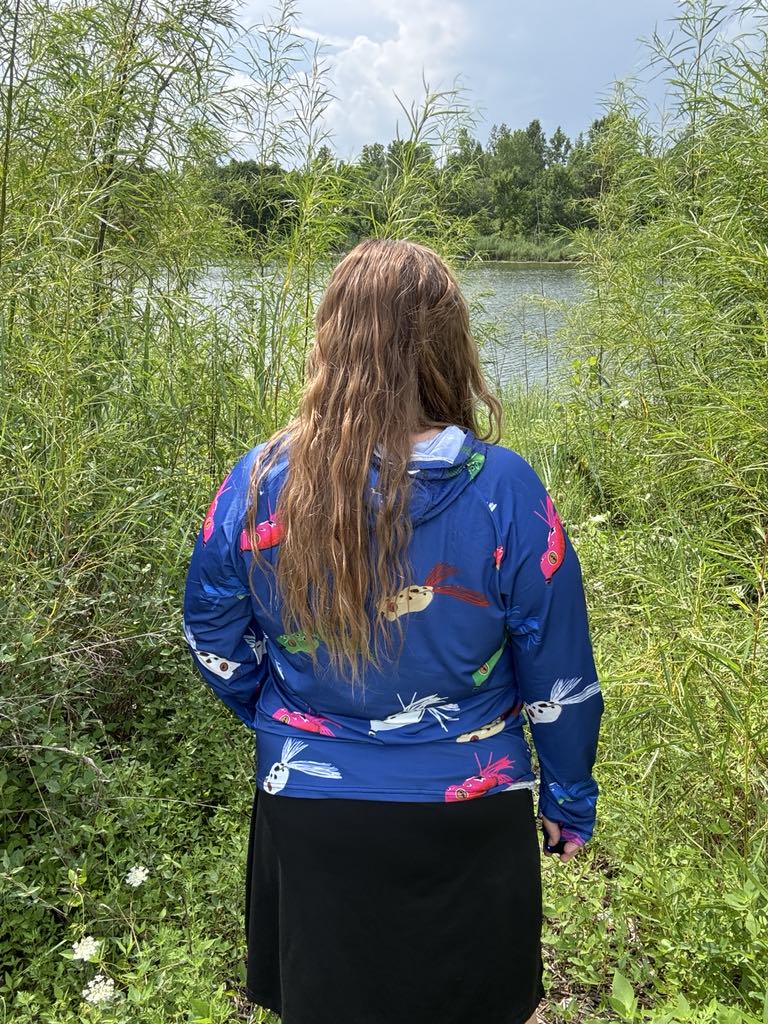 Women's Tactical Frog Hooded Fishing Shirt
