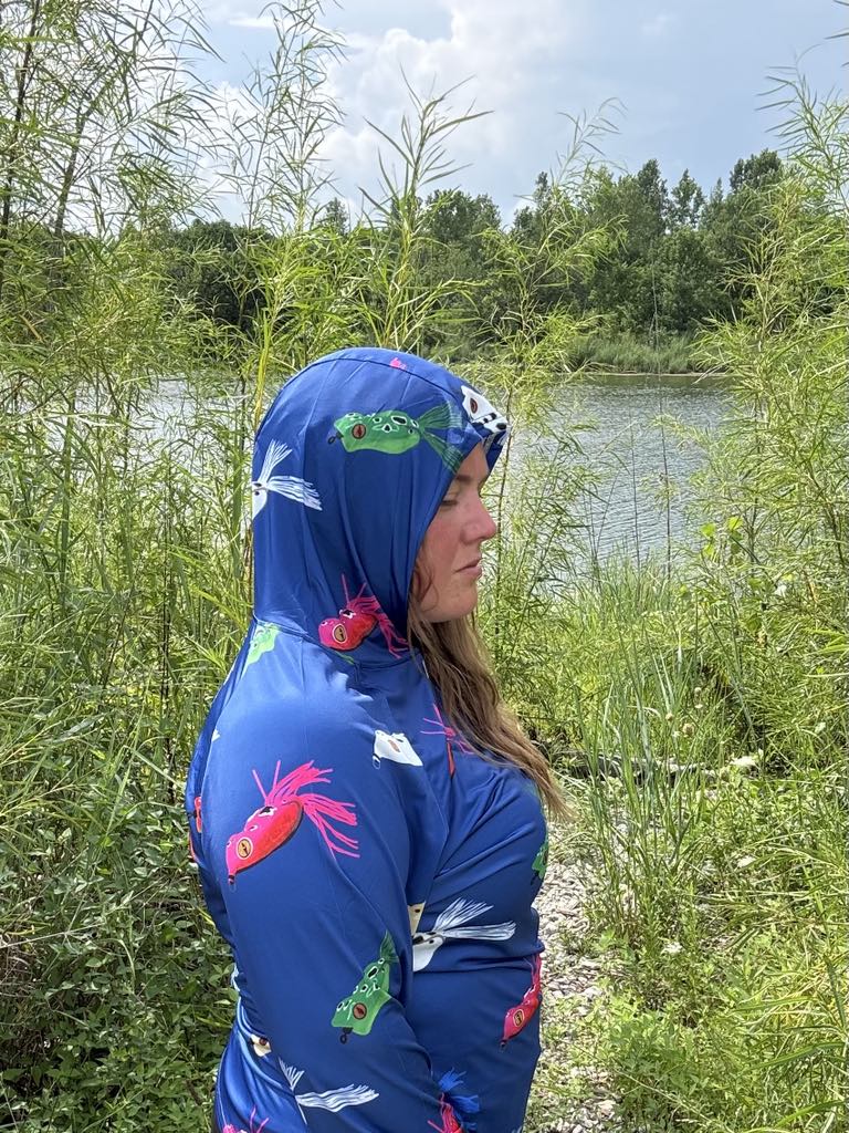 Women's Tactical Frog Hooded Fishing Shirt