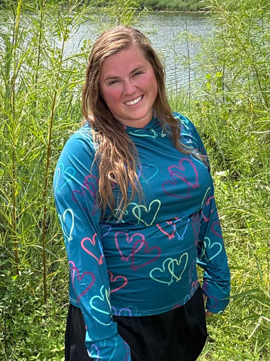 Hooked Hooded Fishing Shirt