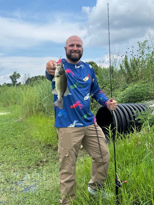 Men's Tactical Frog Hooded Fishing Shirt
