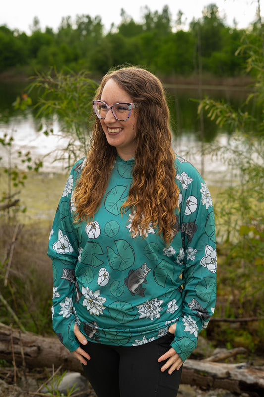 Lillypad Hooded Fishing Shirt