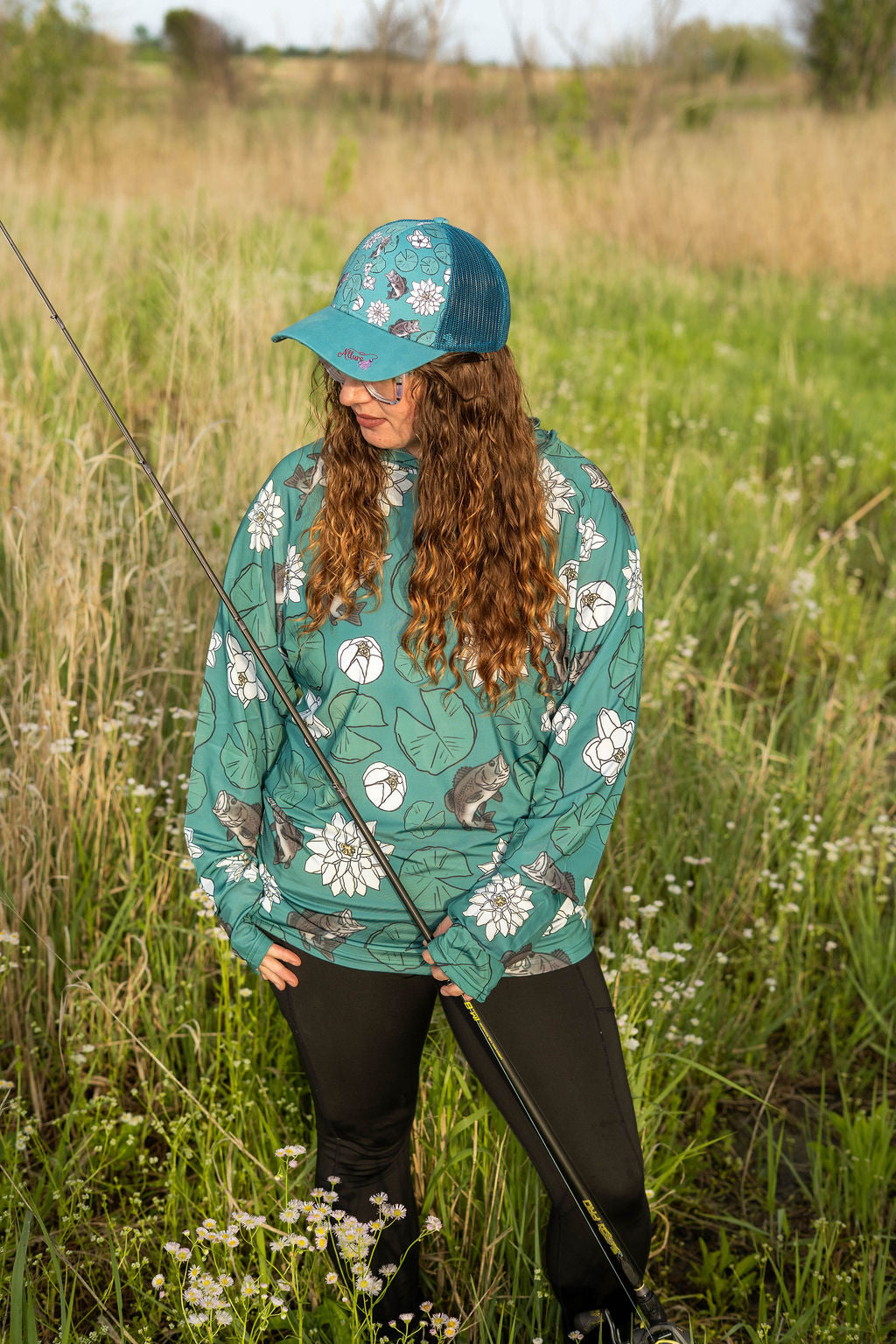Lillypad Hooded Fishing Shirt