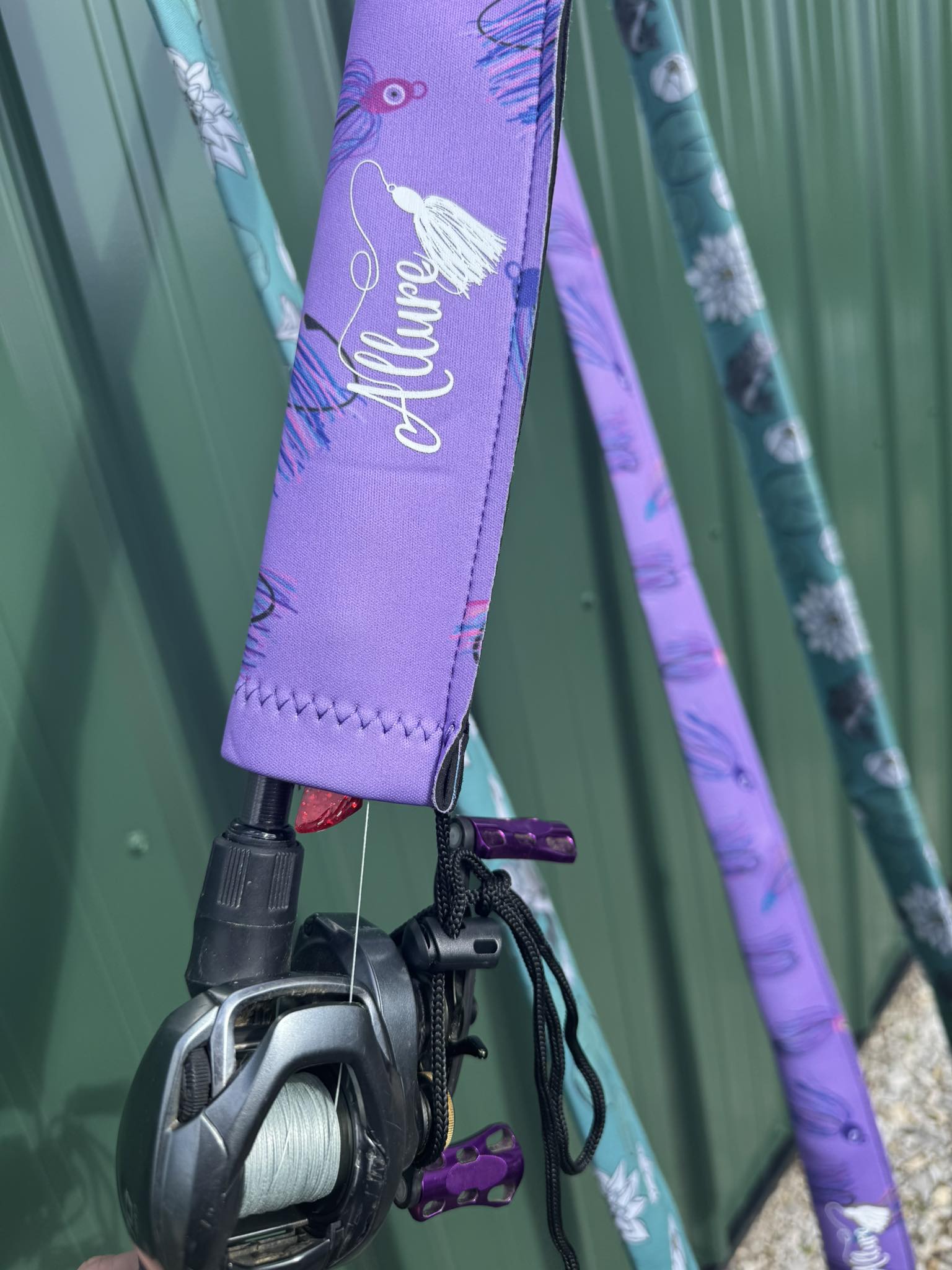 custom fishing rod covers Allure Neoprene Rod Covers